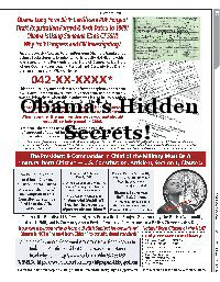 Obama's Hidden Secrets!