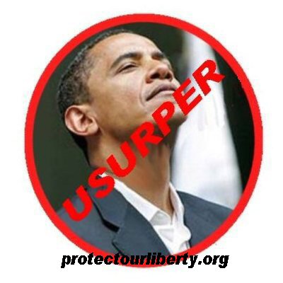 Snooty NoBama Usurper with Tag