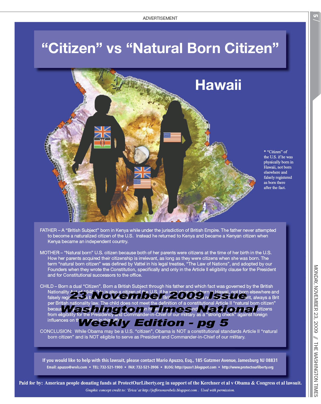 Citizen vs Natural Born Citizen
