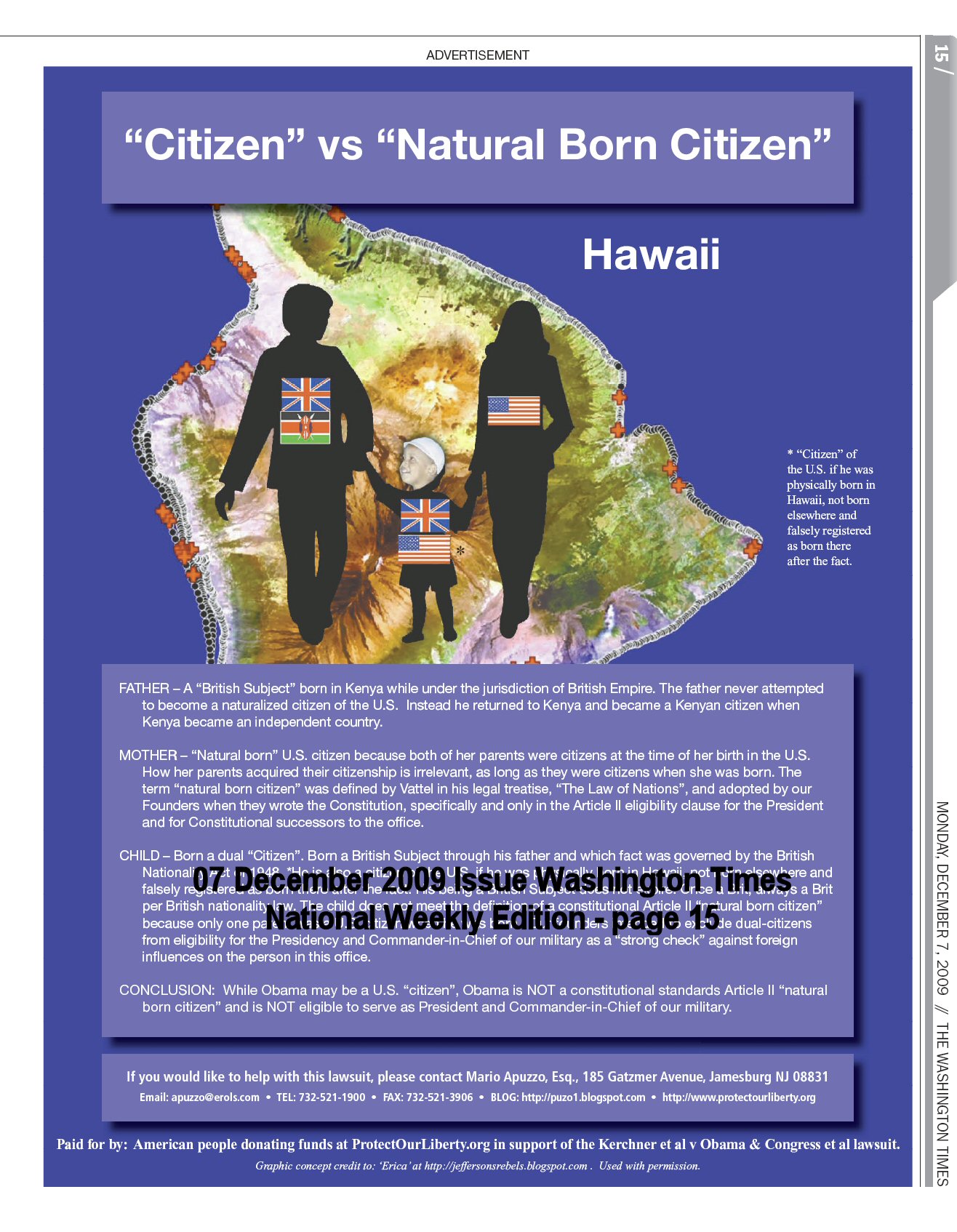 Citizen vs Natural Born Citizen